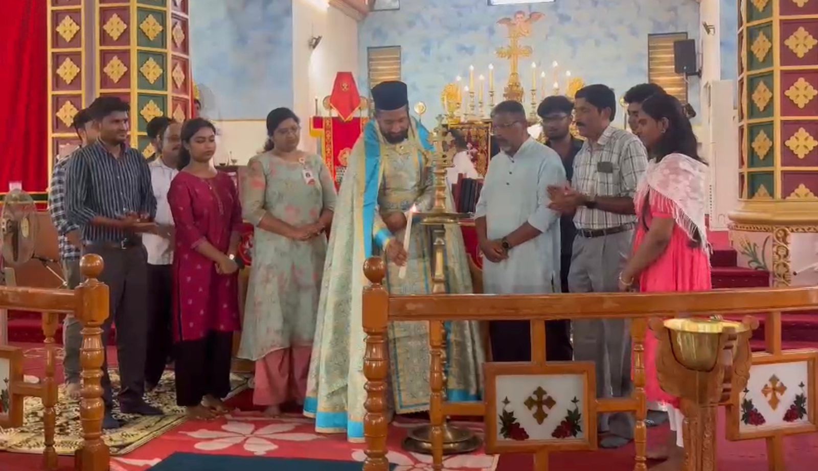  സെന്റ് ഇഗ്‌നേഷ്യസ് കത്തീഡ്രൽ പാരീഷ് ഹാളിൽ സൗജന്യ മെഡിക്കൽ ക്യാമ്പ് 
നടത്തി